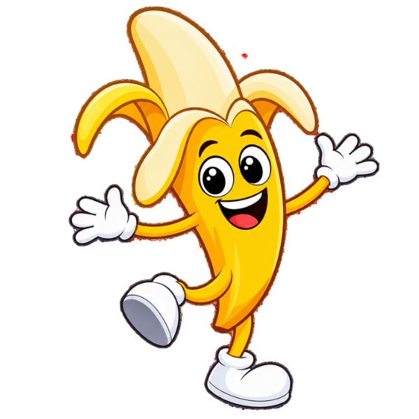 Nanner the Banana in the Market Veggies market